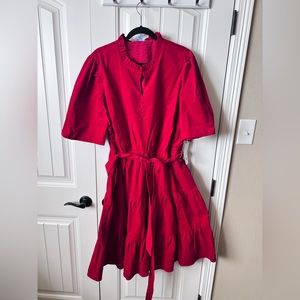 NWT Draper James Res Corduroy dress size 2X